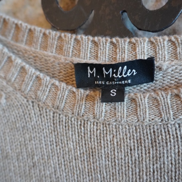 Tan Sweater with Ski Patch  - Size S - Picture 3 of 3